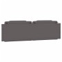 Cabecero de cama acolchado cuero sintético gris 180 cm de , Cabeceros y pies de cama - Ref: Foro24-374807, Precio: 65,53 €, D...