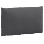 Cojines para sofá de palets 3 uds tela gris antracita melange de , Cojines para sillas y sofás - Ref: Foro24-4002651, Precio:...