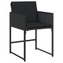 Set comedor de jardín con cojines 13 pzas ratán sintético negro de , Conjuntos de jardín - Ref: Foro24-3278166, Precio: 708,9...
