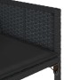 Set comedor de jardín con cojines 13 pzas ratán sintético negro de , Conjuntos de jardín - Ref: Foro24-3278166, Precio: 708,9...