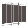 Biombo divisor de 6 paneles gris antracita 240x180 cm de vidaXL, Divisores de ambientes - Ref: Foro24-320713, Precio: 52,65 €...