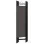 Biombo divisor de 6 paneles gris antracita 240x180 cm de vidaXL, Divisores de ambientes - Ref: Foro24-320713, Precio: 52,03 €...