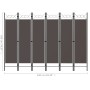 Biombo divisor de 6 paneles gris antracita 240x180 cm de vidaXL, Divisores de ambientes - Ref: Foro24-320713, Precio: 52,65 €...