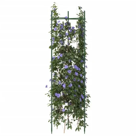 Tutores para tomates 6 unidades acero y PP 116 cm de , Soportes para macetas - Ref: Foro24-3281487, Precio: 65,76 €, Descuent...