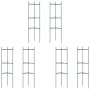 Tutores para tomates 6 unidades acero y PP 116 cm de , Soportes para macetas - Ref: Foro24-3281487, Precio: 65,76 €, Descuent...