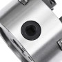Mandril de torno autocentrante de 4 mordazas 100 mm acero de vidaXL, Abrazaderas y tornillos - Ref: Foro24-146709, Precio: 11...