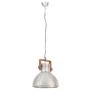 Lámpara colgante industrial 25 W plateada redonda 40 cm E27 de vidaXL, Lámparas - Ref: Foro24-320529, Precio: 87,80 €, Descue...