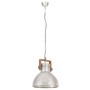 Lámpara colgante industrial 25 W plateada redonda 40 cm E27 de vidaXL, Lámparas - Ref: Foro24-320529, Precio: 93,06 €, Descue...