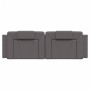 Cabecero de cama acolchado cuero sintético gris 160 cm de , Cabeceros y pies de cama - Ref: Foro24-374800, Precio: 65,38 €, D...