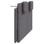 Gray synthetic leather padded bed headboard 160 cm by , Headboards and footboards - Ref: Foro24-374800, Price: 60,75 €, Disco...