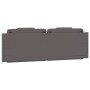 Cabecero de cama acolchado cuero sintético gris 160 cm de , Cabeceros y pies de cama - Ref: Foro24-374800, Precio: 65,38 €, D...