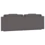 Gray synthetic leather padded bed headboard 160 cm by , Headboards and footboards - Ref: Foro24-374800, Price: 60,75 €, Disco...