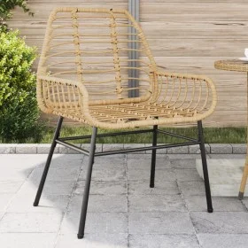 Sillones de jardín 2 unidades ratán sintético marrón de , Sillas de jardín - Ref: Foro24-369092, Precio: 119,23 €, Descuento: %