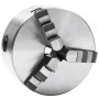 Selbstzentrierendes 3-Backen-Drehfutter 125 mm aus Stahl von vidaXL, Klammern und Schrauben - Ref: Foro24-146706, Preis: 111,...
