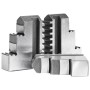 Mandril de torno autocentrante de 3 mordazas 125 mm acero de vidaXL, Abrazaderas y tornillos - Ref: Foro24-146706, Precio: 12...