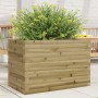 Jardinera de madera de pino impregnada 70x40x46 cm de , Maceteros y jardineras - Ref: Foro24-3282443, Precio: 119,26 €, Descu...