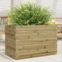 Jardinera de madera de pino impregnada 70x40x46 cm de , Maceteros y jardineras - Ref: Foro24-3282443, Precio: 117,20 €, Descu...