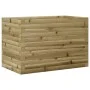 Jardinera de madera de pino impregnada 70x40x46 cm de , Maceteros y jardineras - Ref: Foro24-3282443, Precio: 117,20 €, Descu...