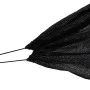2 Stück Tunnel aus schwarzem Stahl- und Polyethylengeflecht von , Laubdecke - Ref: Foro24-3281496, Preis: 40,40 €, Rabatt: %