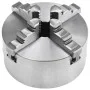 Selbstzentrierendes 4-Backen-Drehfutter 125 mm aus Stahl von vidaXL, Klammern und Schrauben - Ref: Foro24-146710, Preis: 123,...