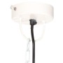 Lámpara colgante vintage 25 W blanca redonda 31 cm E27 de vidaXL, Lámparas - Ref: Foro24-320549, Precio: 28,57 €, Descuento: %