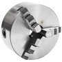 Mandril de torno autocentrante de 3 mordazas 160 mm acero de vidaXL, Abrazaderas y tornillos - Ref: Foro24-146707, Precio: 15...