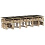 Set comedor de jardín 17 pzas con cojines ratán sintético beige de , Conjuntos de jardín - Ref: Foro24-3278133, Precio: 908,9...