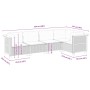 Set de muebles de jardín 5 pzas y cojines ratán sintético negro de , Conjuntos de jardín - Ref: Foro24-3261809, Precio: 352,9...