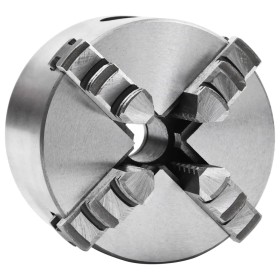 Mandril de torno autocentrante de 4 mordazas 80 mm acero de vidaXL, Abrazaderas y tornillos - Ref: Foro24-146708, Precio: 91,...