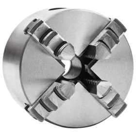 Mandril de torno autocentrante de 4 mordazas 80 mm acero de vidaXL, Abrazaderas y tornillos - Ref: Foro24-146708, Precio: 89,...