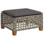 Set de sofás de jardín 7 pzas con cojines ratán sintético gris de , Conjuntos de jardín - Ref: Foro24-3261939, Precio: 585,23...