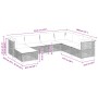 Set de sofás de jardín 7 pzas con cojines ratán sintético gris de , Conjuntos de jardín - Ref: Foro24-3261939, Precio: 585,23...
