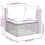 Set de sofás de jardín 7 pzas con cojines ratán sintético gris de , Conjuntos de jardín - Ref: Foro24-3261939, Precio: 585,23...
