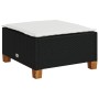 Set de sofás de jardín y cojines 8 piezas ratán sintético negro de , Conjuntos de jardín - Ref: Foro24-3261953, Precio: 574,9...