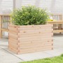 Jardinera madera maciza de pino 70x40x46 cm de , Maceteros y jardineras - Ref: Foro24-3282439, Precio: 110,51 €, Descuento: %