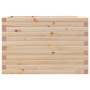 Jardinera madera maciza de pino 70x40x46 cm de , Maceteros y jardineras - Ref: Foro24-3282439, Precio: 110,51 €, Descuento: %