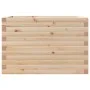 Jardinera madera maciza de pino 70x40x46 cm de , Maceteros y jardineras - Ref: Foro24-3282439, Precio: 108,77 €, Descuento: %