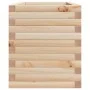 Jardinera madera maciza de pino 70x40x46 cm de , Maceteros y jardineras - Ref: Foro24-3282439, Precio: 108,77 €, Descuento: %
