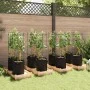 Tutores para tomates con bolsa 8 uds de acero y PP 116 cm de , Soportes para macetas - Ref: Foro24-3281492, Precio: 172,03 €,...