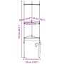 Tutores para tomates con bolsa 8 uds de acero y PP 116 cm de , Soportes para macetas - Ref: Foro24-3281492, Precio: 178,69 €,...