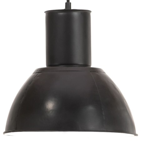 Lámpara colgante redonda negra 25 W 28,5 cm E27 de vidaXL, Lámparas - Ref: Foro24-320569, Precio: 28,44 €, Descuento: %