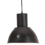 Lámpara colgante redonda negra 25 W 28,5 cm E27 de vidaXL, Lámparas - Ref: Foro24-320569, Precio: 28,44 €, Descuento: %