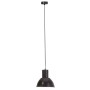 Lámpara colgante redonda negra 25 W 28,5 cm E27 de vidaXL, Lámparas - Ref: Foro24-320569, Precio: 28,44 €, Descuento: %