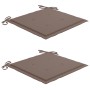 Sillas de comedor jardín con cojines 2 uds madera maciza acacia de , Sillas de jardín - Ref: Foro24-3060804, Precio: 268,64 €...