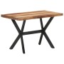 Mesa de comedor de madera acacia acabado miel 120x60x75 cm de , Mesas de cocina y de comedor - Ref: Foro24-321545, Precio: 24...