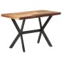Mesa de comedor de madera acacia acabado miel 120x60x75 cm de , Mesas de cocina y de comedor - Ref: Foro24-321545, Precio: 24...