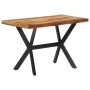 Mesa de comedor de madera acacia acabado miel 120x60x75 cm de , Mesas de cocina y de comedor - Ref: Foro24-321545, Precio: 24...