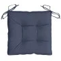 Cojines para silla 6 uds tela Oxford azul marino 40x40x7 cm de , Cojines para sillas y sofás - Ref: Foro24-378857, Precio: 47...