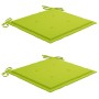 Sillas de comedor jardín con cojines 2 uds madera maciza acacia de , Sillas de jardín - Ref: Foro24-3060813, Precio: 262,10 €...