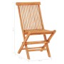 Set de bistró 3 pzas con cojines negros madera maciza de teca de , Conjuntos de jardín - Ref: Foro24-3063232, Precio: 195,84 ...